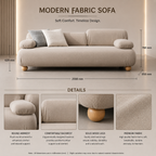 Contemporary 4-Seater Sofa - Z-S-006