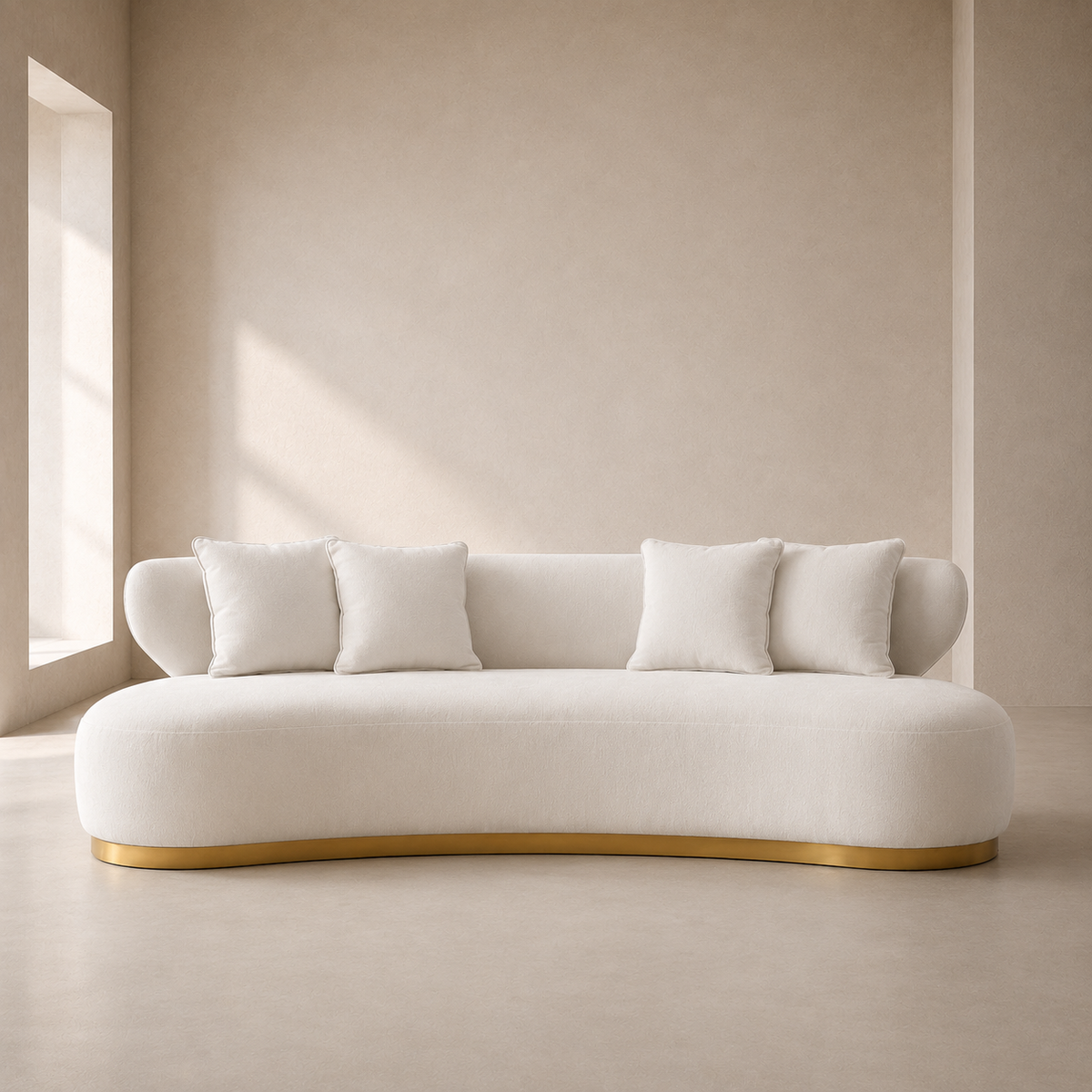 Luxe Curve Sofa - Z-S-001