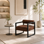 Modern Solid Ash Wood Lounge Armchair - Z-AC-015