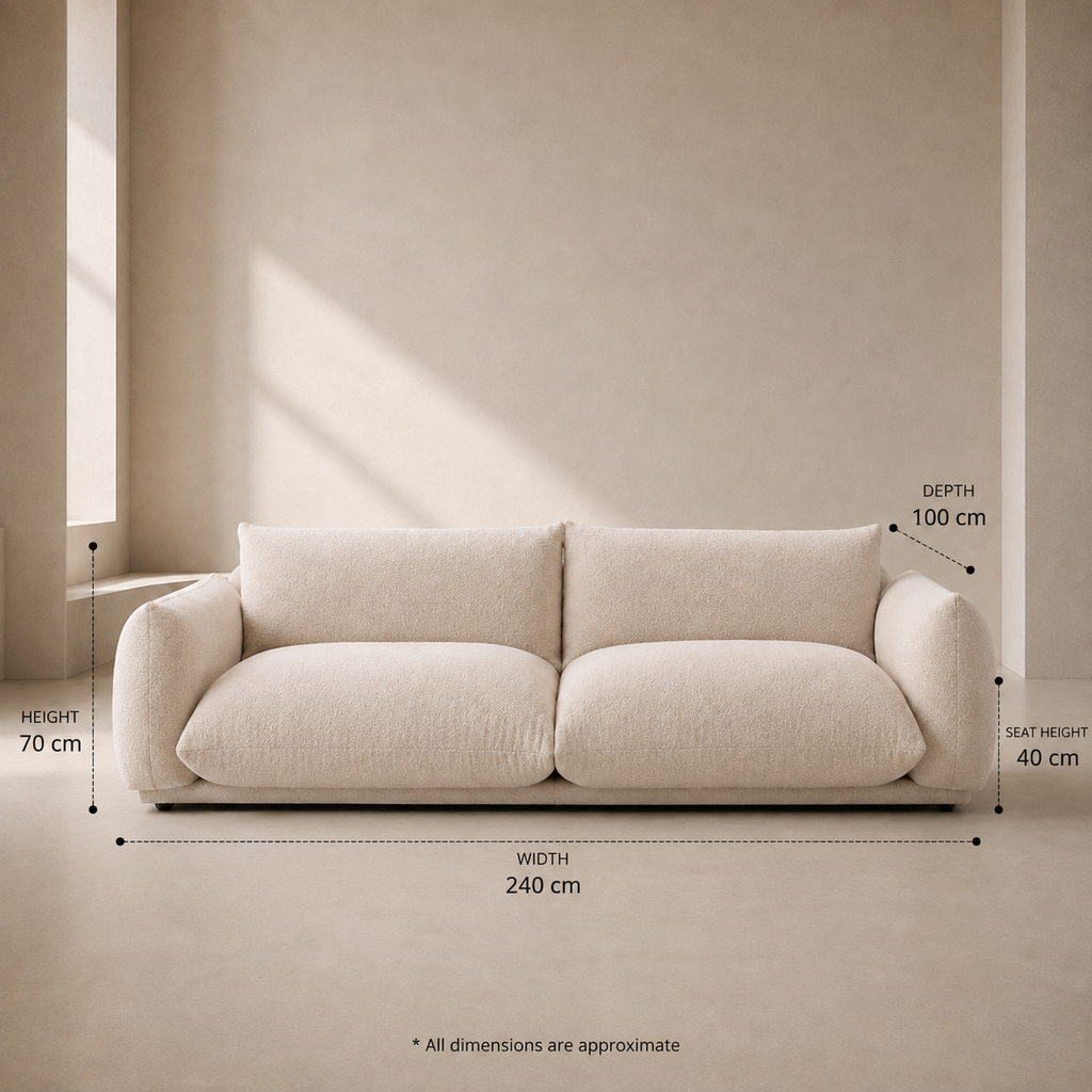 Cloud Comfort - Fabric Sofa - Z-S-008