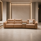 Power Recliner Leather Sofa - Z-RS-003