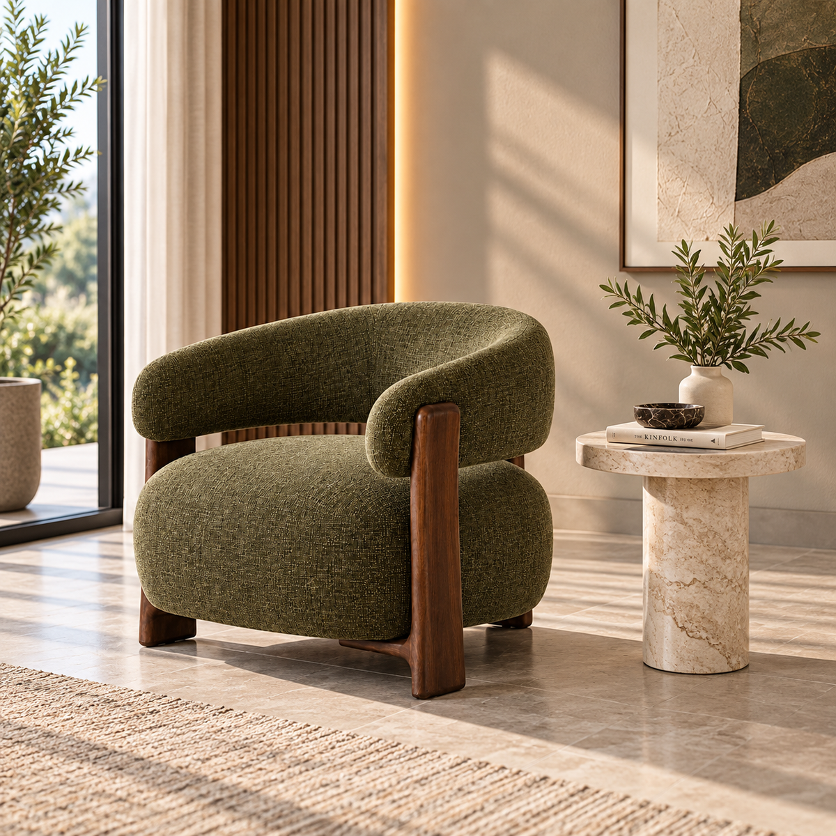 Modern Lounge Armchair - Z-AC-005