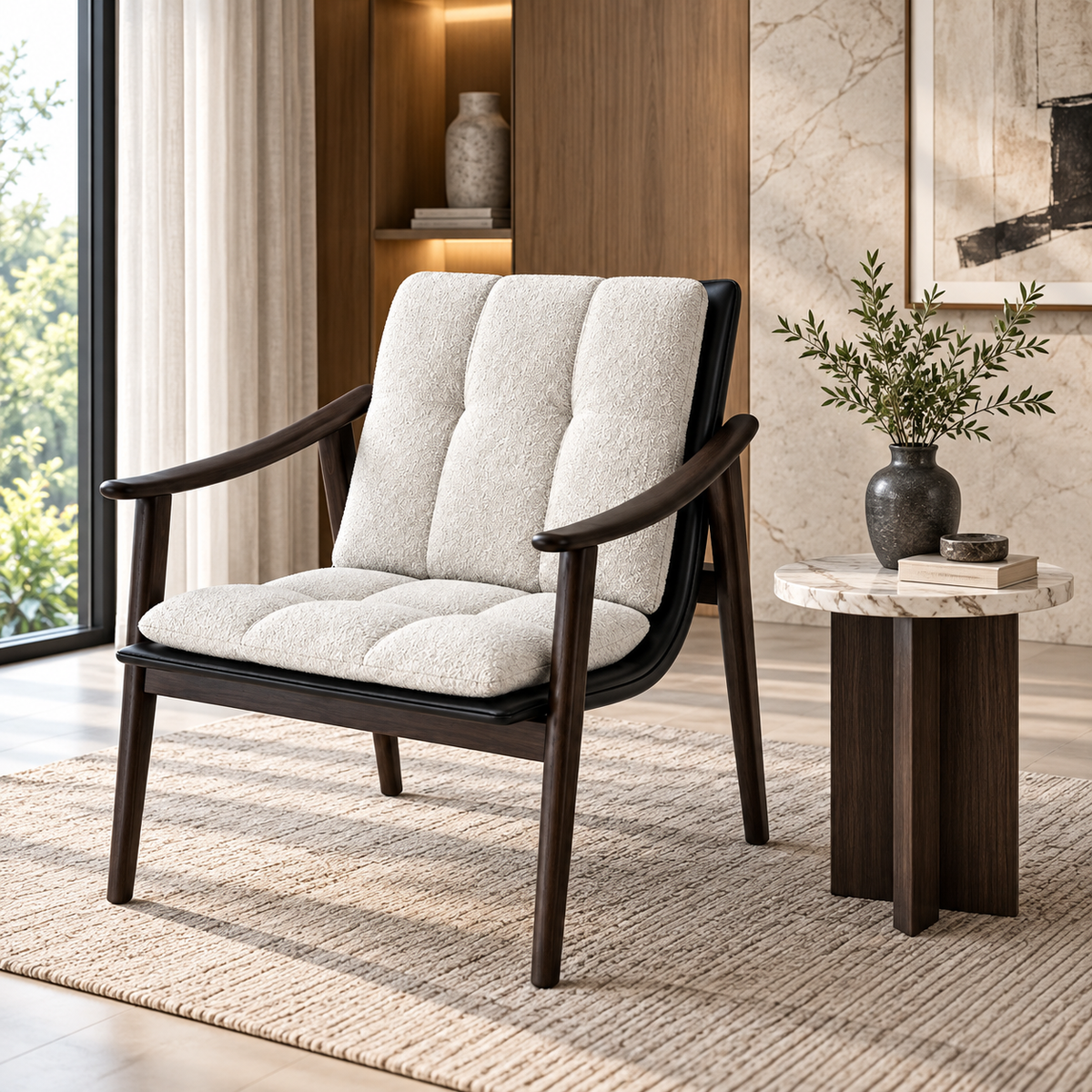 Modern Fabric Armchair - Z-AC-011
