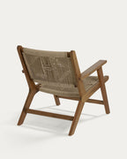Wooden Woven Rope Armchair - Z-AC-016