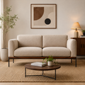 Modern Beige Upholstered Sofa -Z-S-028