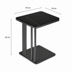 Modern C-Shaped Side Table - Z-ST-003