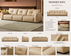 3-Seater Leather Power Recliner Sofa - Z-RS-001
