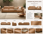 Power Recliner Leather Sofa - Z-RS-003