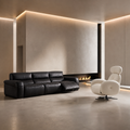 Genuine Leather-Power Reclining Sofa - Z-RS-005