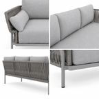 Modern Rope‑Frame Outdoor Sofa -Z-ODF-001