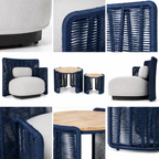Outdoor Lounge Sofa & Chair Set -Z-ODF-003
