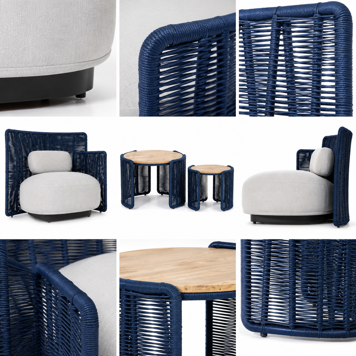 Outdoor Lounge Sofa & Chair Set -Z-ODF-003