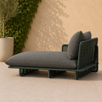 Modern Rope-Woven Outdoor Chaise Lounge -Z-ODF-006