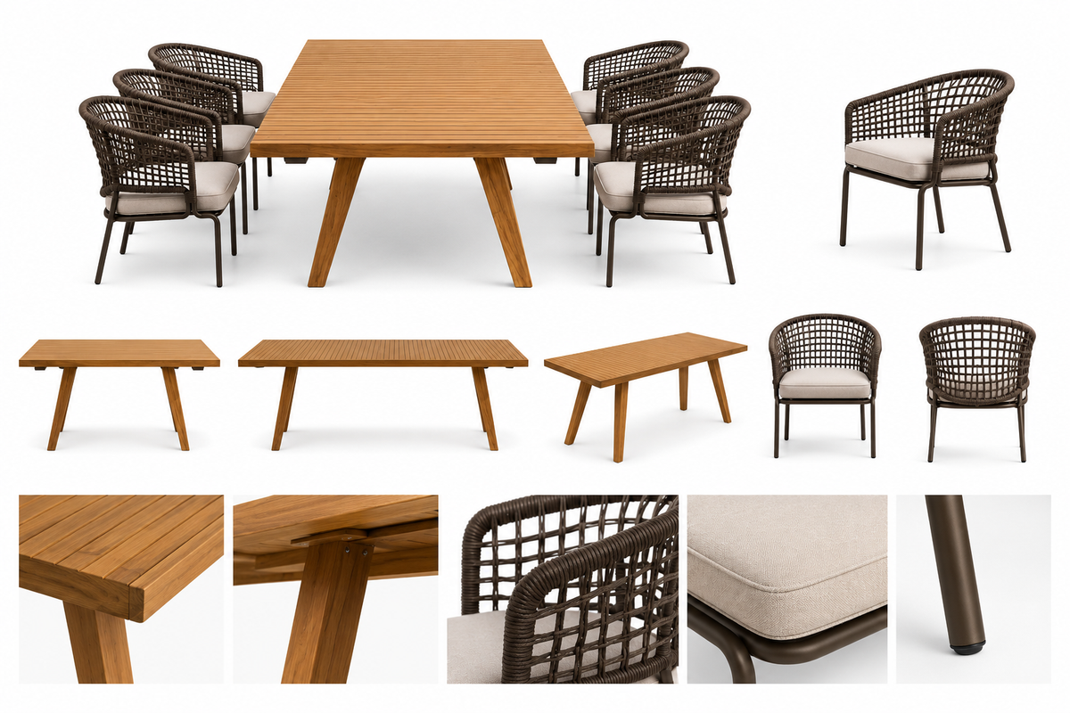 Modern Outdoor Dining Set -Z-ODF-025