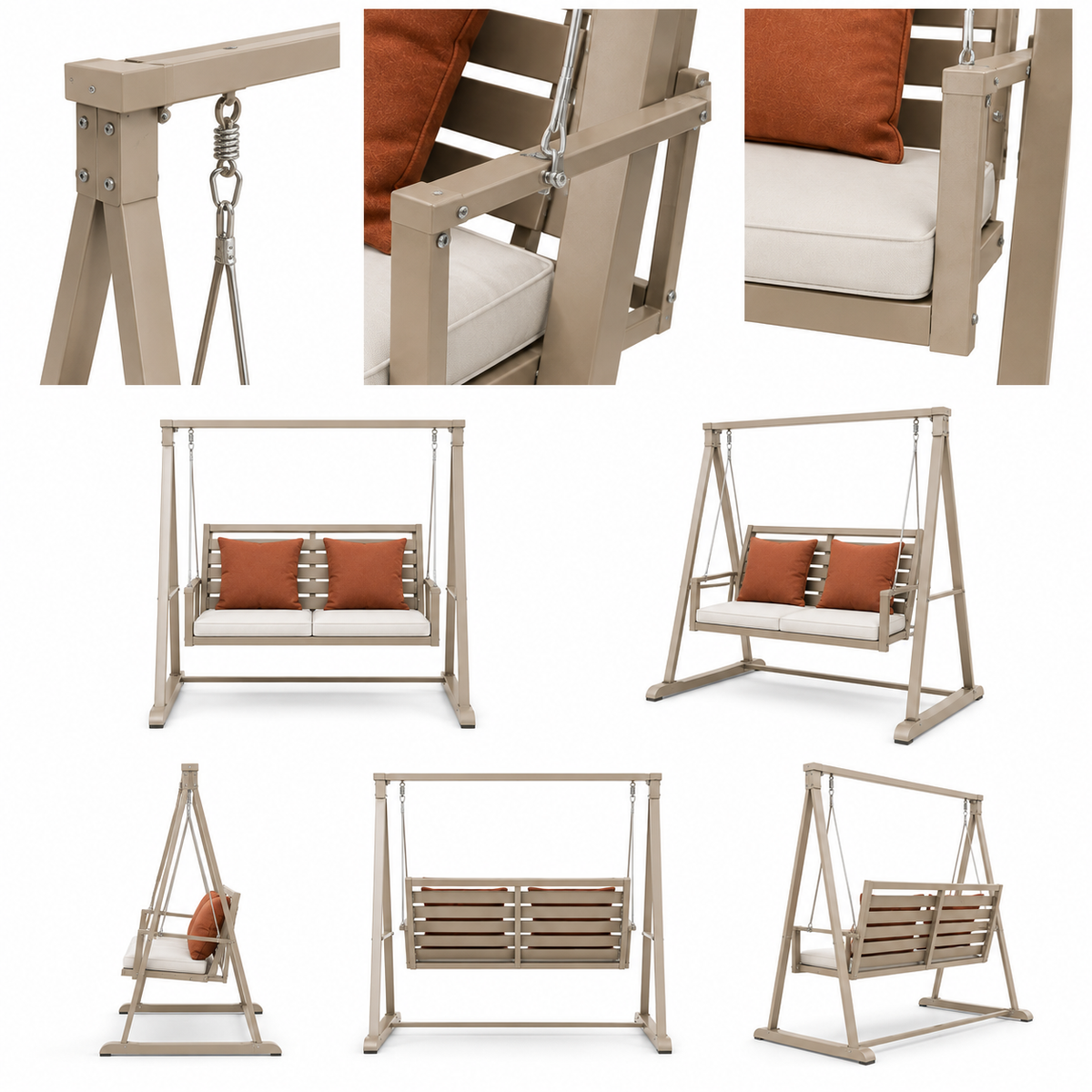 Modern Outdoor Swing -Z-ODF-011