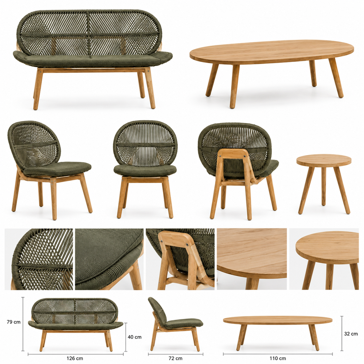 Modern Outdoor Lounge Set -Z-ODF-019