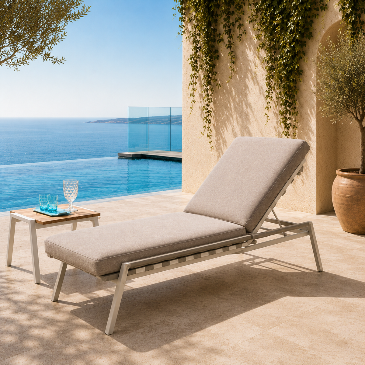 Modern Outdoor Lounge Chair  -Z-ODF-022