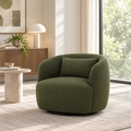 Olive Green Swivel Armchair- Z-AC-017