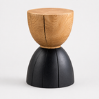 Dual‑Tone Wooden End Table - Z-ST-001