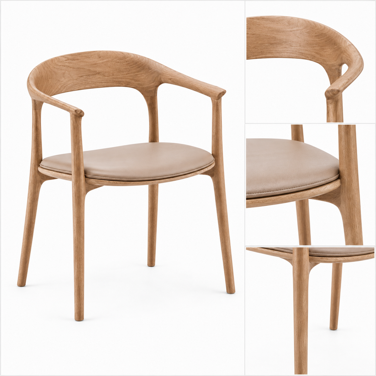 Modern Wooden Dining Chair - Z-DC-005