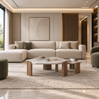 Travertine Nesting Coffee Table Set - Z-CT-009