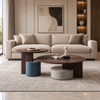 Modern Walnut Coffee Table Duo - Z-CT-25