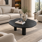 Round Sculptural Coffee Table - Z-CT-017