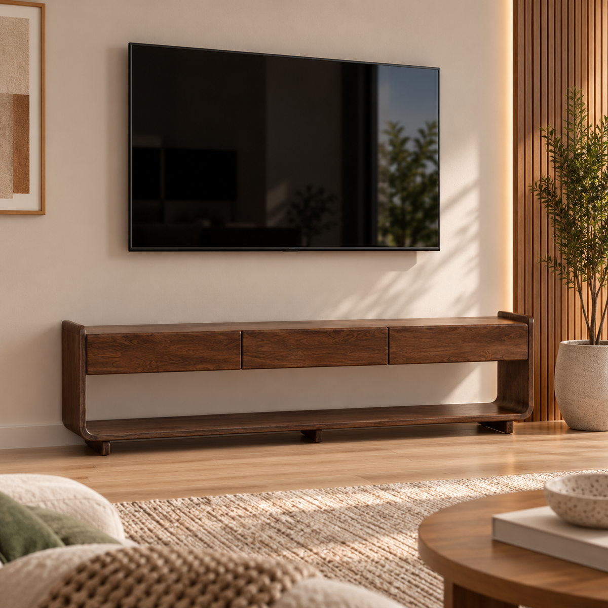 Mango Wooden TV Unit -Z-TU-011