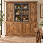 Mango Wooden Display Cabinet with Antique Polish -Z-SV-020