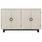 Mango Wood Sideboard with Distressed Finish -Z-SV-018