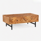 Chevron Wooden Coffee Table  Z-CT-030