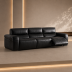 Genuine Leather-Power Reclining Sofa - Z-RS-005