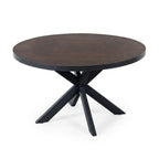 Round Dining Table with Metal Base -Z-DT-039