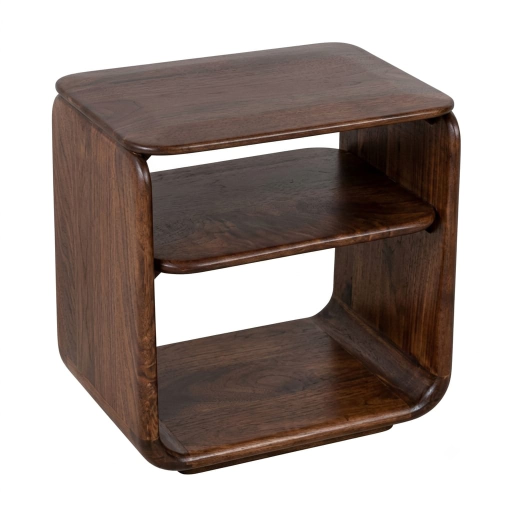 Mango Wooden Bed Sidetable -Z-BS-010