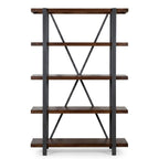 Mango Wood & Metal Bookshelf -Z-SV-015