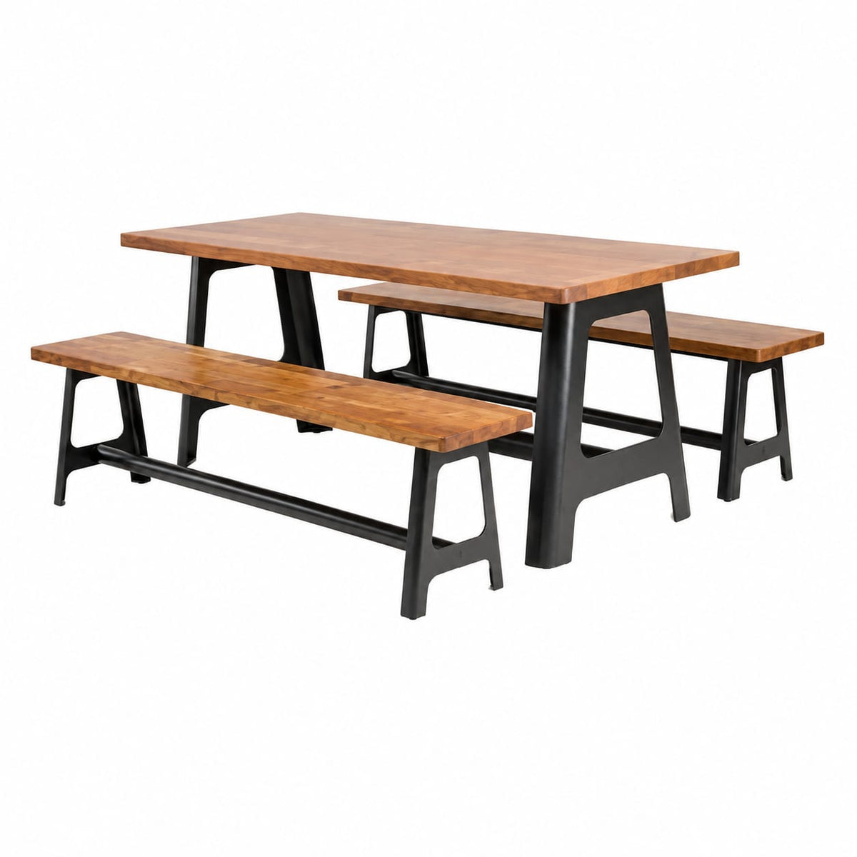 Outdoor Dining Table & Bench Set -Z-ODF-028