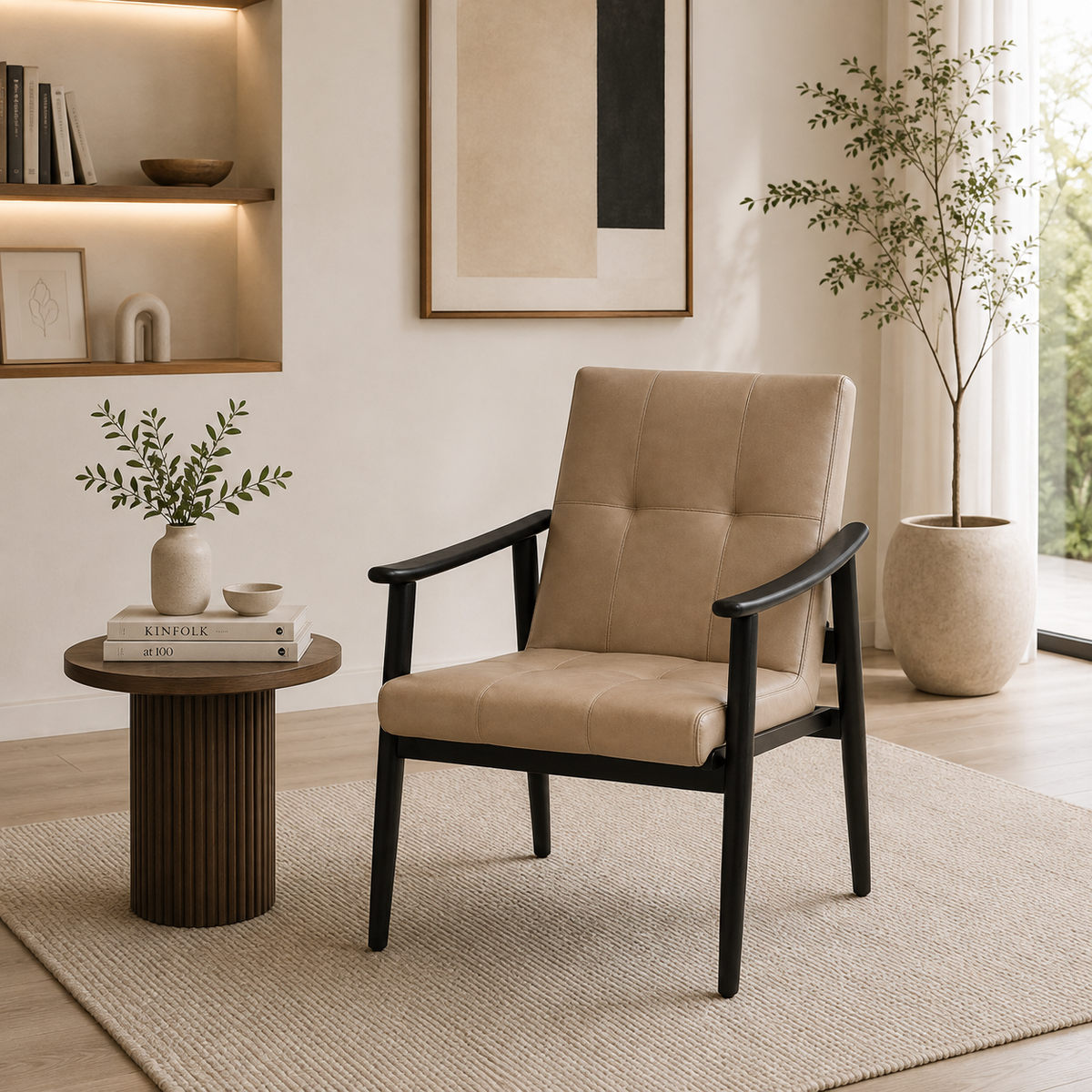 Modern Upholstered Armchair - Z-AC-012