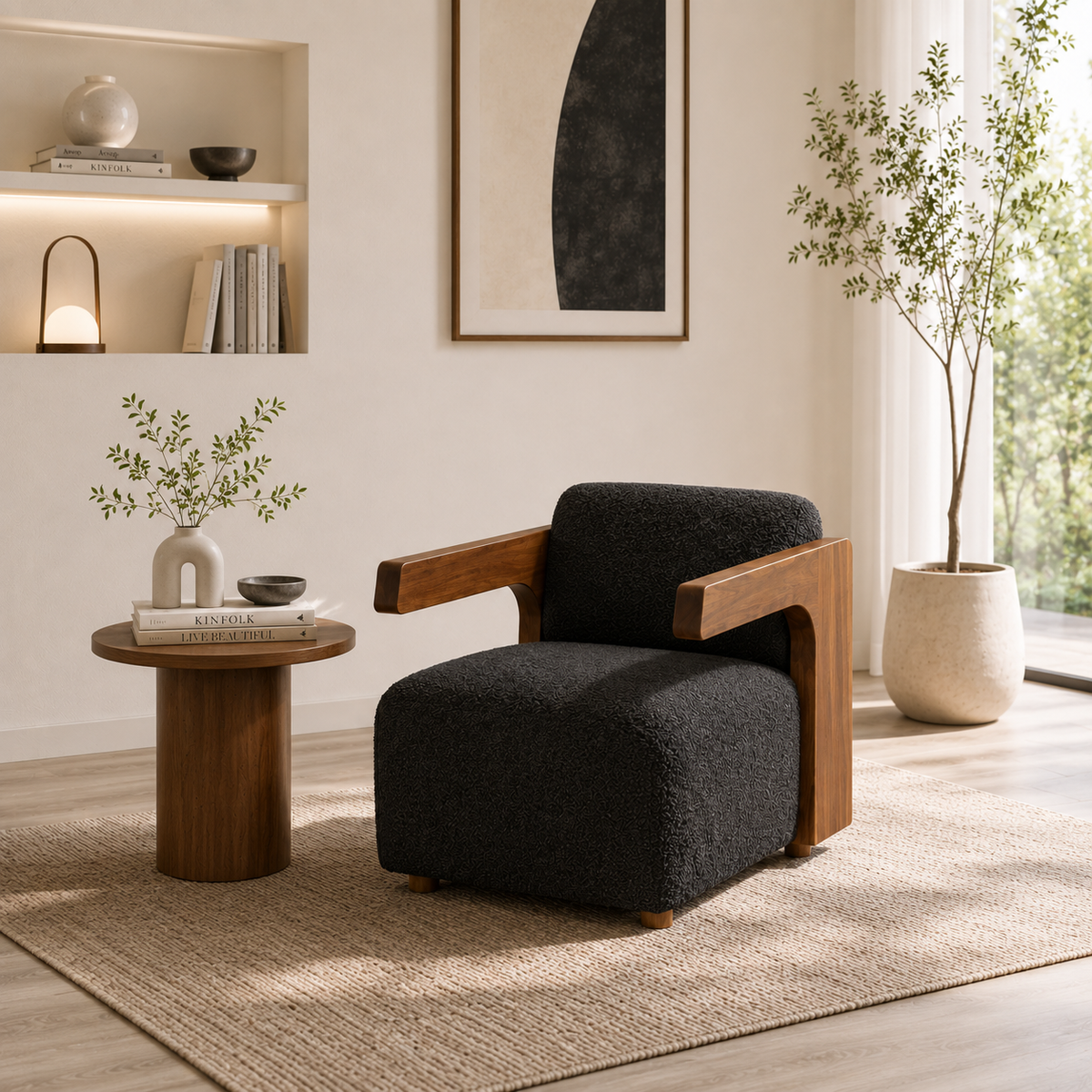 Modern Lounge Armchair - Z-AC-014