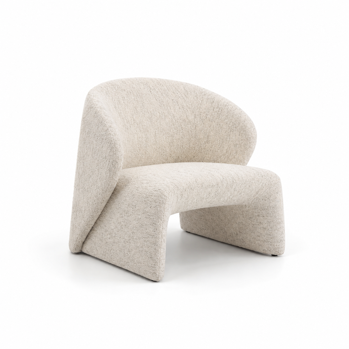 Boucle Fabric Lounge Chair – Z-AC-001