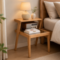Mid-Century Modern Solid Wood Sidetable -Z-BS-003