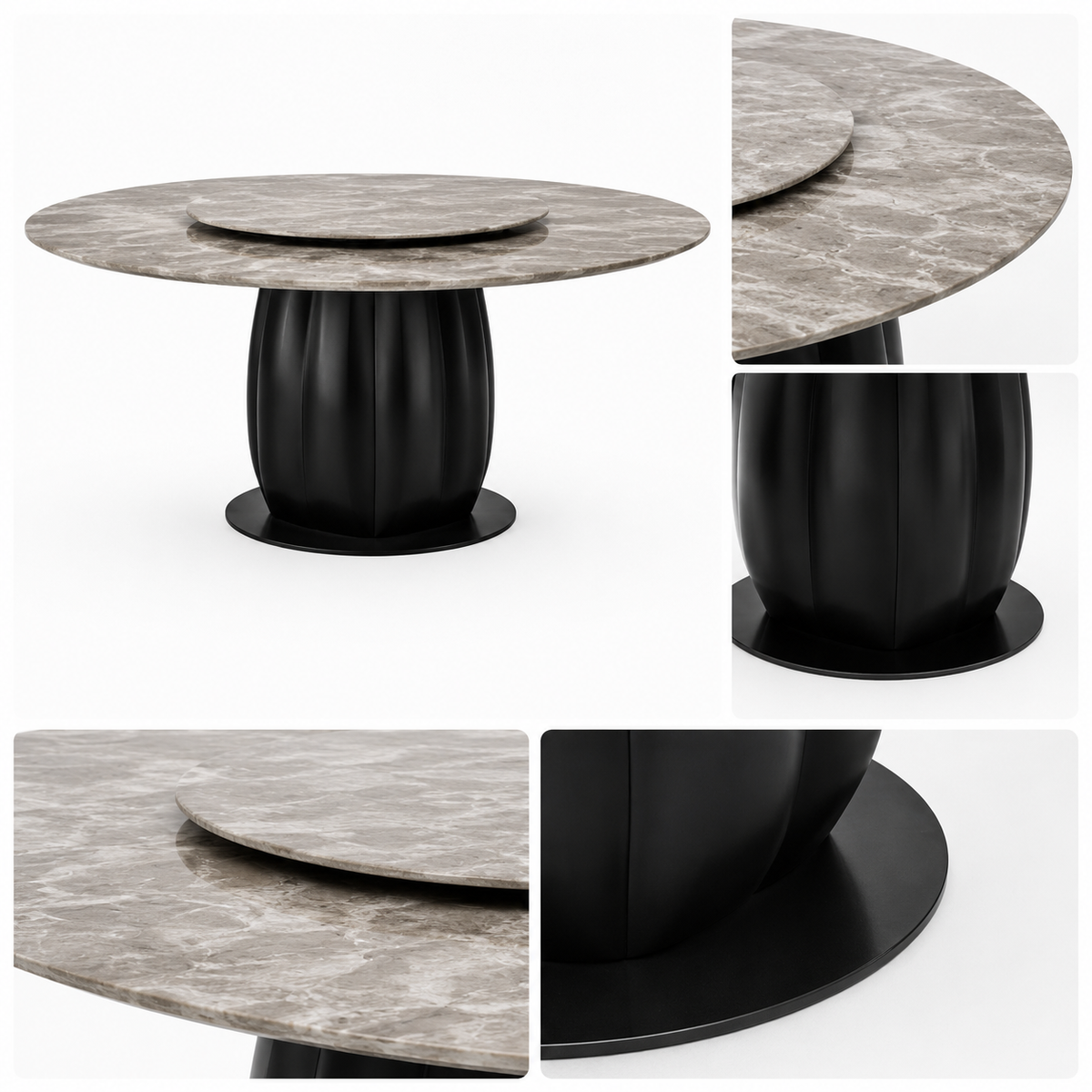 Round Marble Dining Table  - Z-DT-017