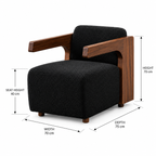 Modern Lounge Armchair - Z-AC-014