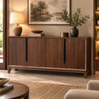 Modern Walnut Wooden Sideboard - Z-SV-006