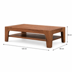 Modern Minimalist Solid Wood Coffee Table - Z-CT-024