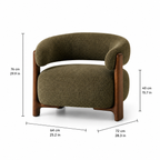Modern Lounge Armchair - Z-AC-005
