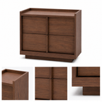 Modern Solid Wood Sidetable -Z-BS-002