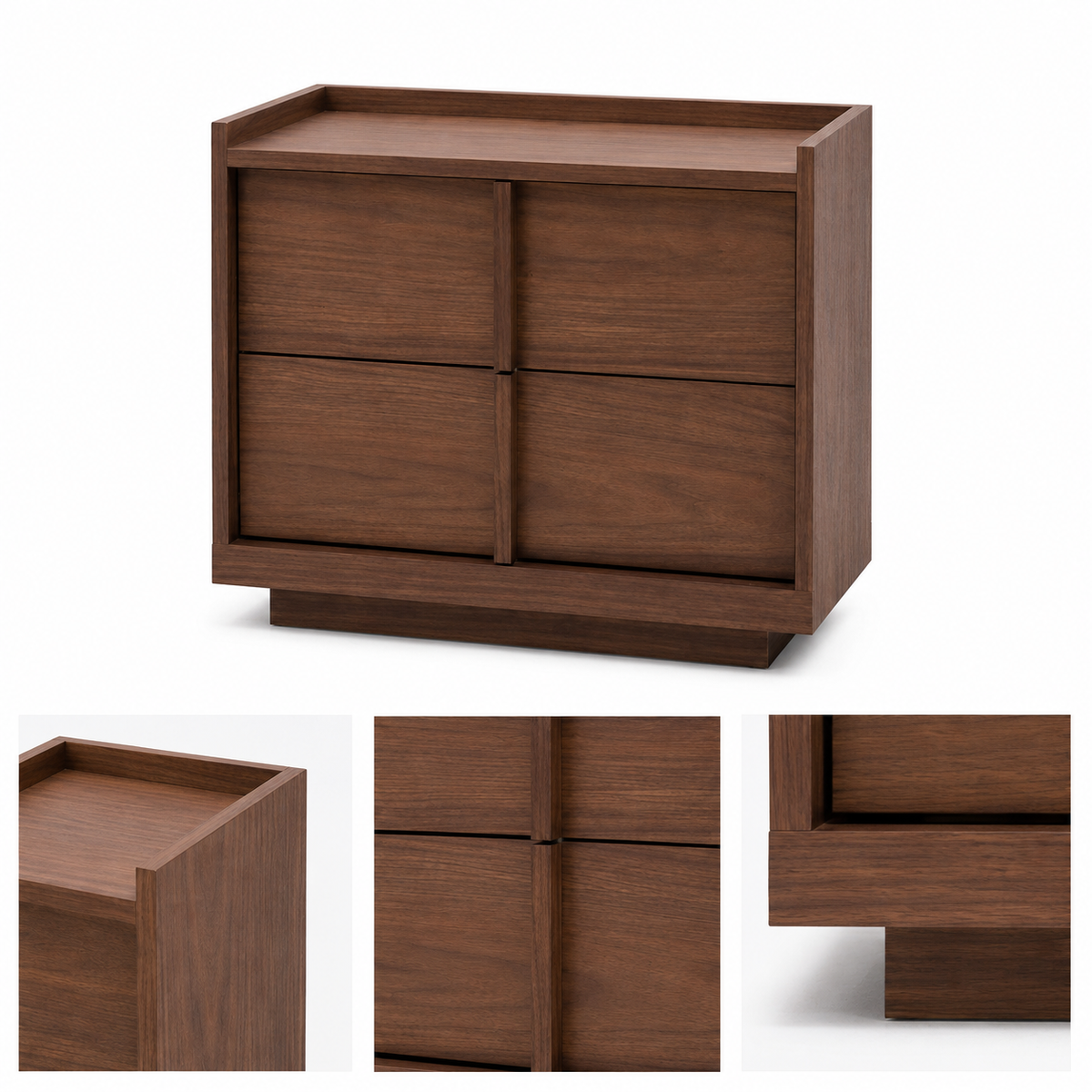Modern Solid Wood Sidetable -Z-BS-002