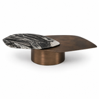 Dual‑Top Marble Coffee Table - Z-CT-028