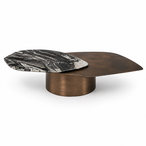 Dual‑Top Marble Coffee Table - Z-CT-028