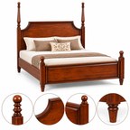Classic Heritage Wooden Bed - Z-B-013